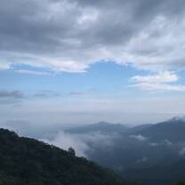 A picture of the mountains 