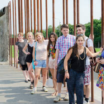 Excursion to the remains of the Berlin Wall