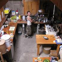 Rachel in the Kitchen! Thanks for all the yummy food!