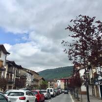 The town in which the school is located