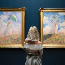 Students visiting the Musée d’Orsay in Paris, a former railway station transformed into a museum that houses one of the world’s largest collections of Impressionist art, during their study abroad program.