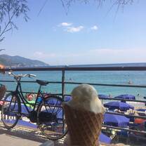 Delicious gelato at the famous Cinqueterra National Park