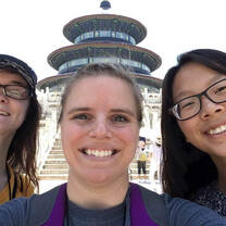 Visiting the Temple of Heaven with other World Explorers