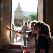 All over the regions we visit there are no restrictions on access through ancient sites. We can walk and observe and even reach out and touch the past in order to bring it into our present. This is where students experience true cultural immersion.  