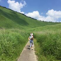 Experiencing beautiful nature on host family day in Nara