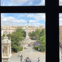 Photo of the center of Sevilla