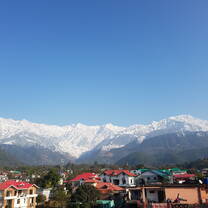 The view from our accomodation! 
