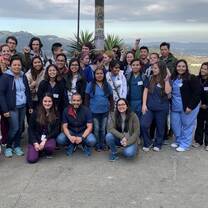 Group picture during last clinic