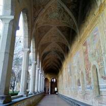 Santa Chiara cloister near our school