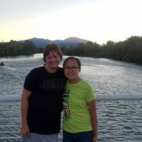 Beautiful Riverwalk & Shasta Bali Backdrop