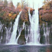 A local waterfall