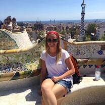Views from Park Guell in Barcelona!