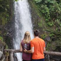 Waterfalls we visited at a beautiful park about an hour from Heredia. 