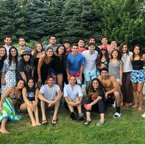 Group Picture at on of our friends house!