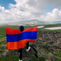 The climb to Mount Aragats