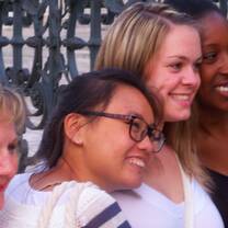 Happy faces on excursion