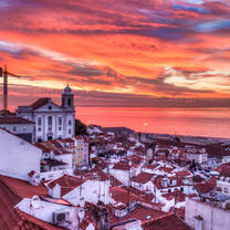 lisbon sunset
