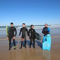 English and Surfing