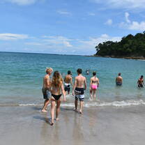 The group at Manuel Antonio national park