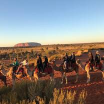 Riding Camel to see the sunrise!