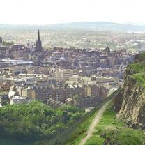 View from Arthur´s Seat. Edinburgh