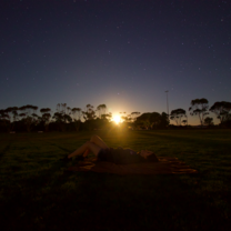 Living in a small town, you could see all of the stars without any special telescopes. 
