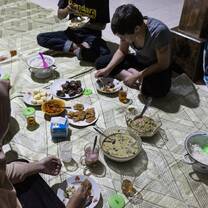 Javan Dinner at the house of a local