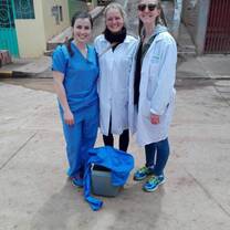 Going to the community to give injections
