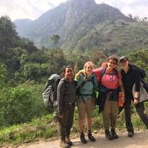 group picture during our trek 