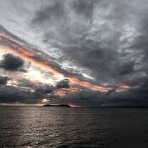 Sunset at Beqa Island