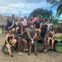 ATVing one afternoon with the group - great memories!