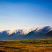 This picture was taken on our morning expedition of the Gora Gora Crater. 