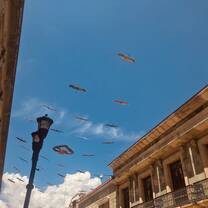 The Santo Domingo during Guelaguetza 
