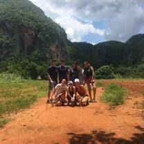 We took a tour of Viñales Valley and saw how cigars were rolled.