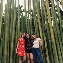 On the last day we toured the private garden by Santo Domingo. 