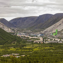  Alpine botanical garden in Khibiny mountains