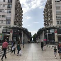 Shopping district downtown