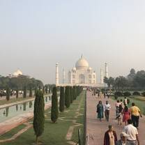 The Taj Mahal at dawn