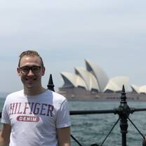 Visiting Sydney with friends 