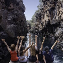 Traveling and doing investigations on Galapagos islands
