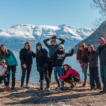 Doing investigations with the team in Norway