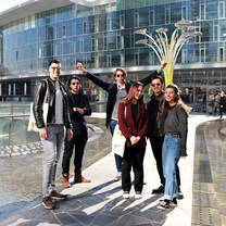 Milan Italian language students
