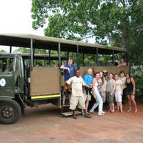 Volunteers/ Interns at Kruger wildlife conservation reserve