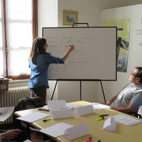 Intensive Italian group lessons in small groups of maximum 6 persons per class.