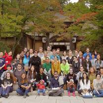YIJ Fall Semester 2018 Field Trip Group Photo @Koyasan