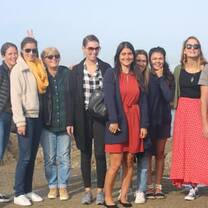 Exploring Biarritz with you teacher
