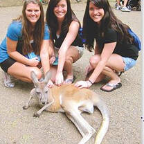 Students with Kangaroo