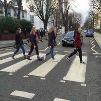 Students at Abbey Road