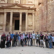 Group at Petra