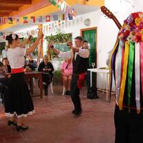 A typical dance "los Verdiales"